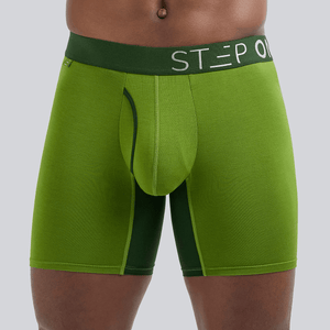 Boxer Brief Fly - Salted Lime - Bamboo Underwear