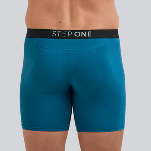 Boxer Brief Fly - Lyons Blue - Bamboo Underwear