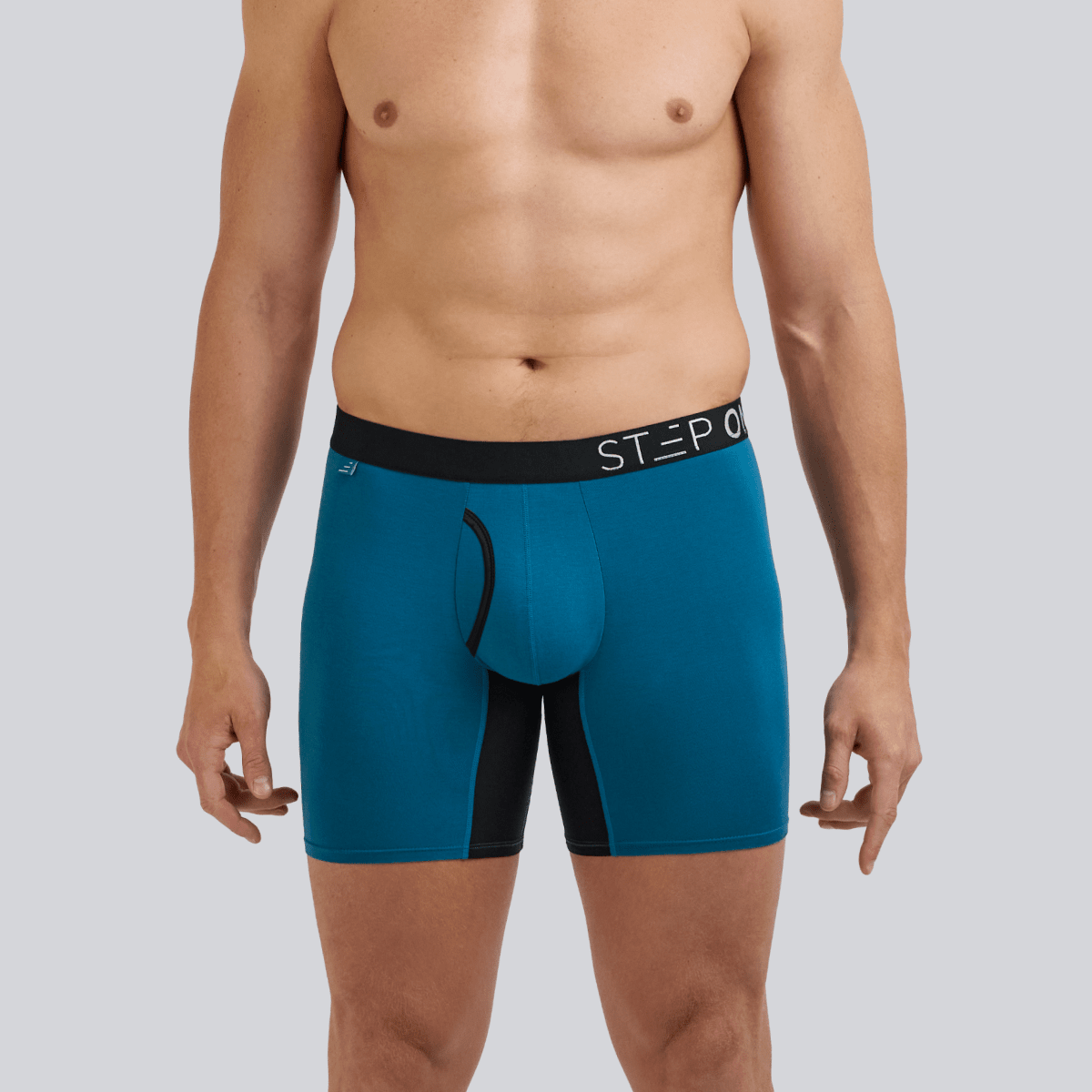 Boxer Brief Fly - Lyons Blue - Bamboo Underwear