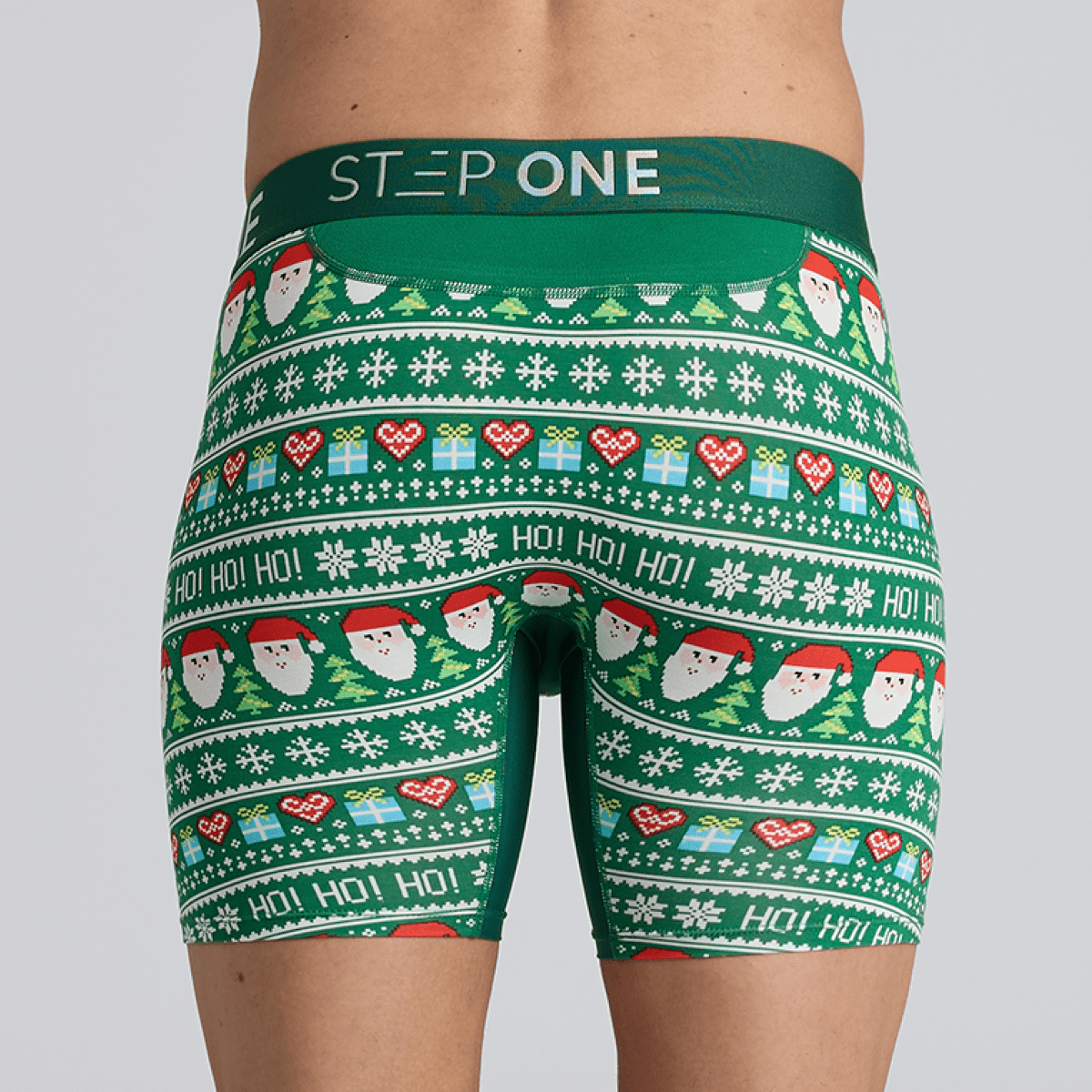 Boxer Brief - Mistle Toes - Bamboo Underwear