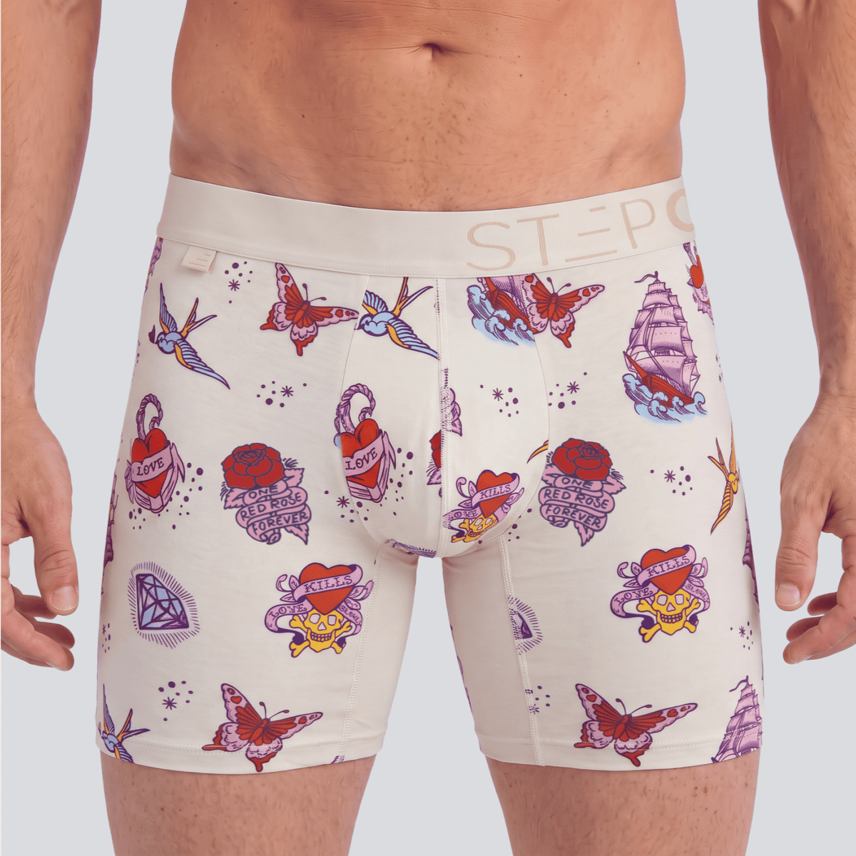 Boxer Brief - My Love is the Sea - Bamboo Underwear