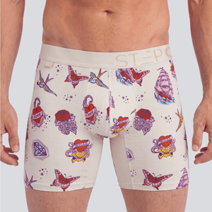 Boxer Brief - My Love is the Sea - Bamboo Underwear