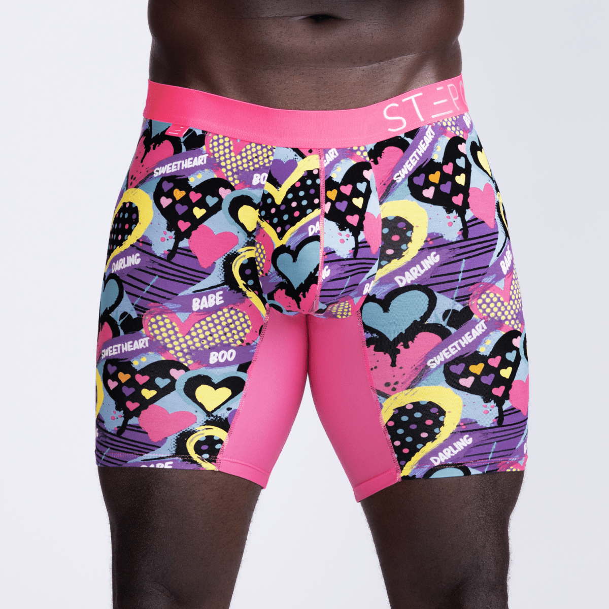 Boxer Brief - Retro Romance - Bamboo Underwear