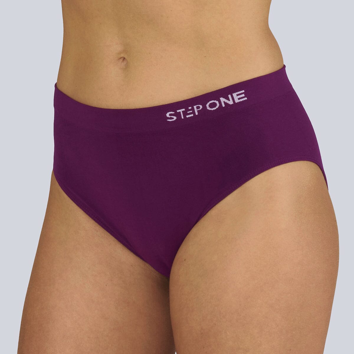 Women's SmoothFit Bikini Brief - Dark Purple - Bamboo Underwear