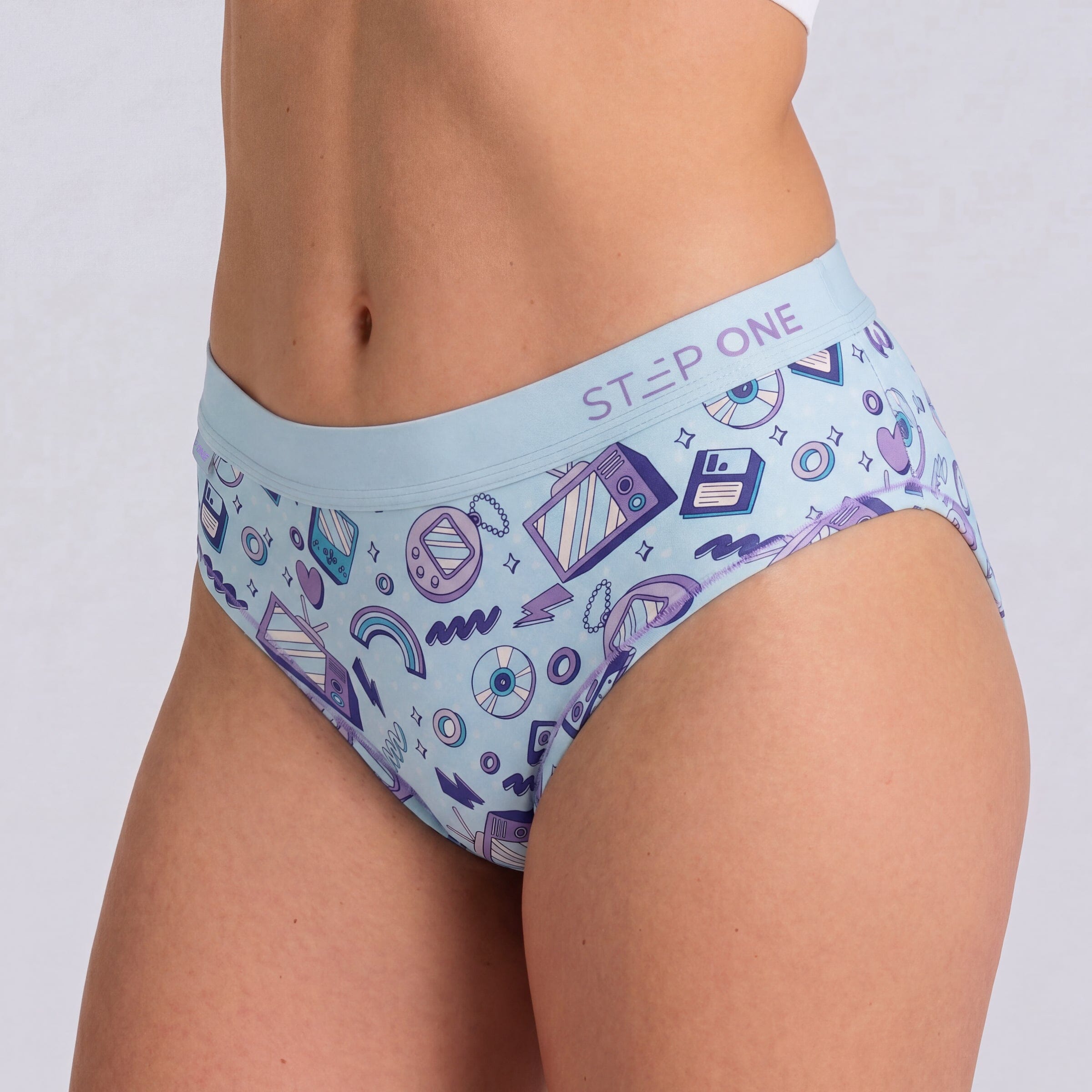 Women's Bikini Brief - Decades: 90's - Bamboo Underwear