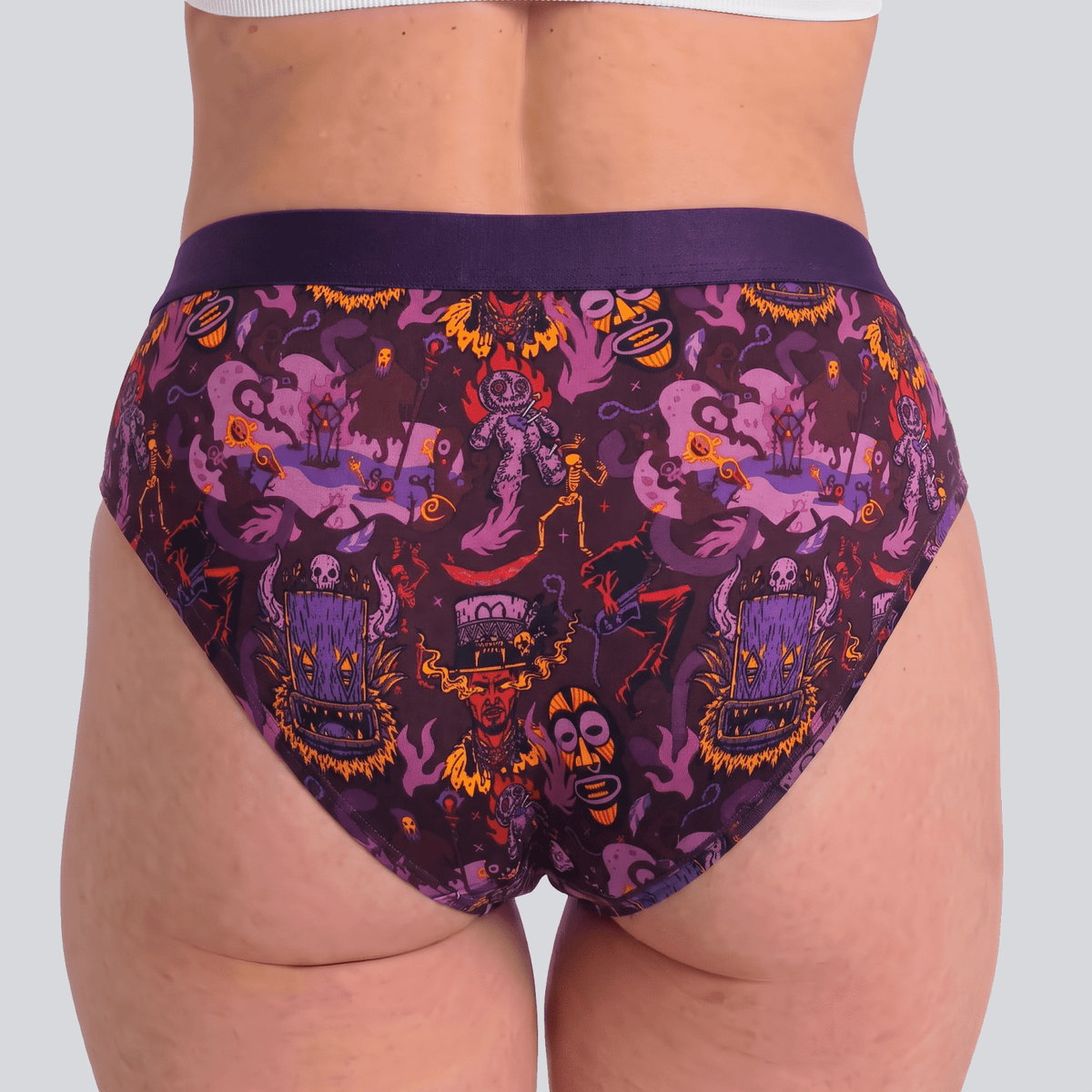 Women's Bikini Brief - Creole Conjuring - Bamboo Underwear