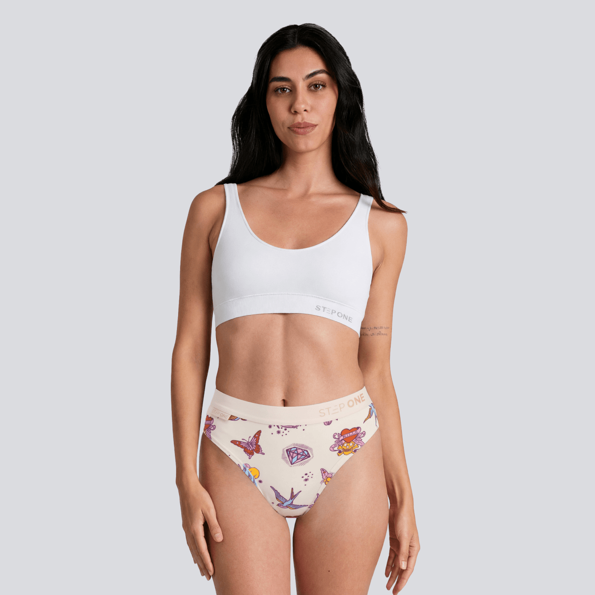 Women's Bikini Brief - My Love is the Sea - Bamboo Underwear