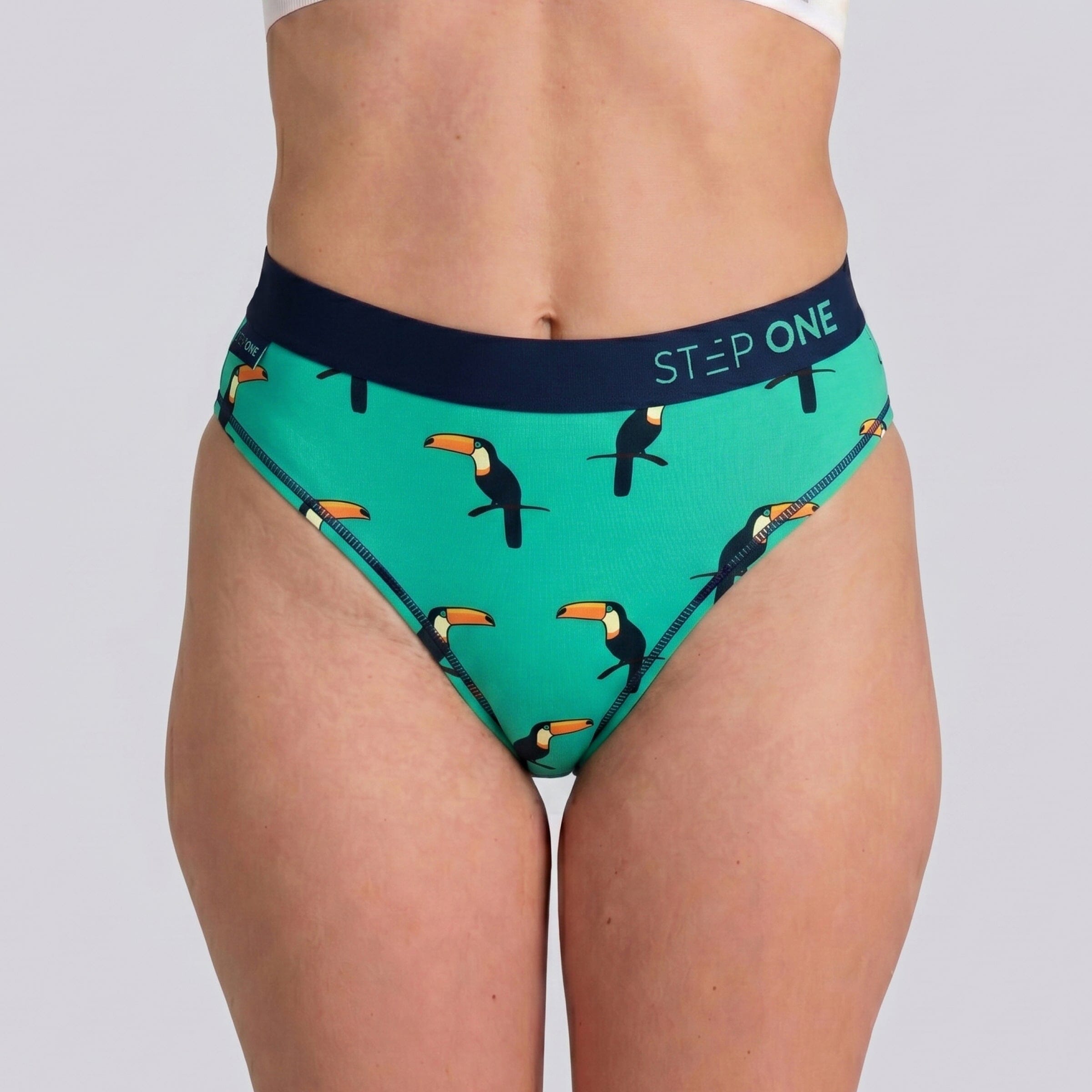 Women's Bikini Brief - Toucans - Bamboo Underwear