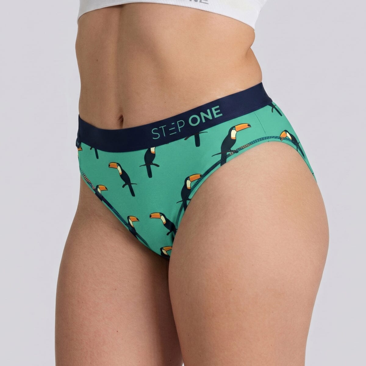 Women's Bikini Brief - Toucans - Bamboo Underwear