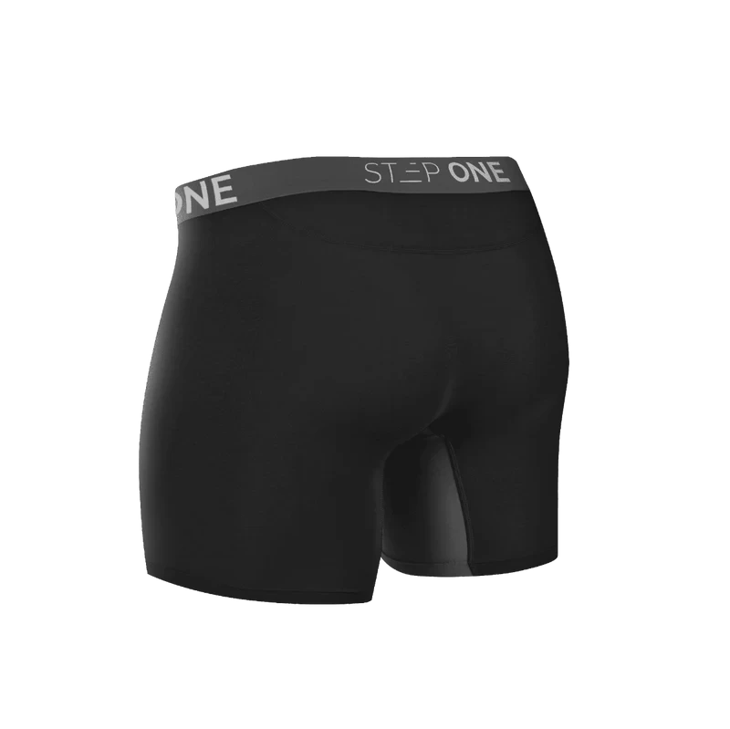 Boys Trunk - Black Currants - Bamboo Underwear