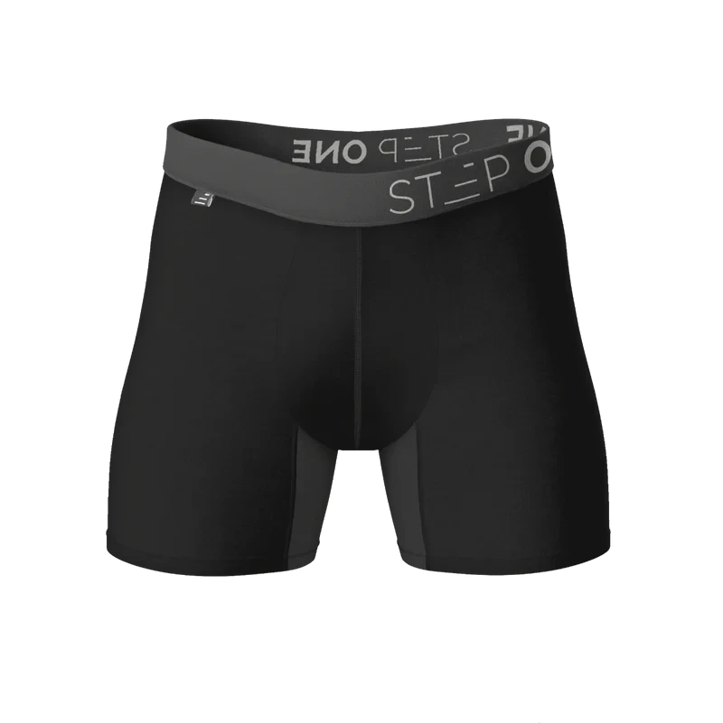 Boys Trunk - Black Currants - Bamboo Underwear