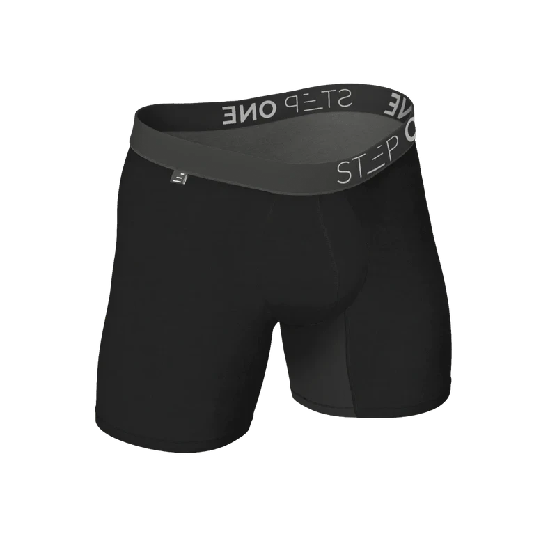 Boys Trunk - Black Currants - Bamboo Underwear