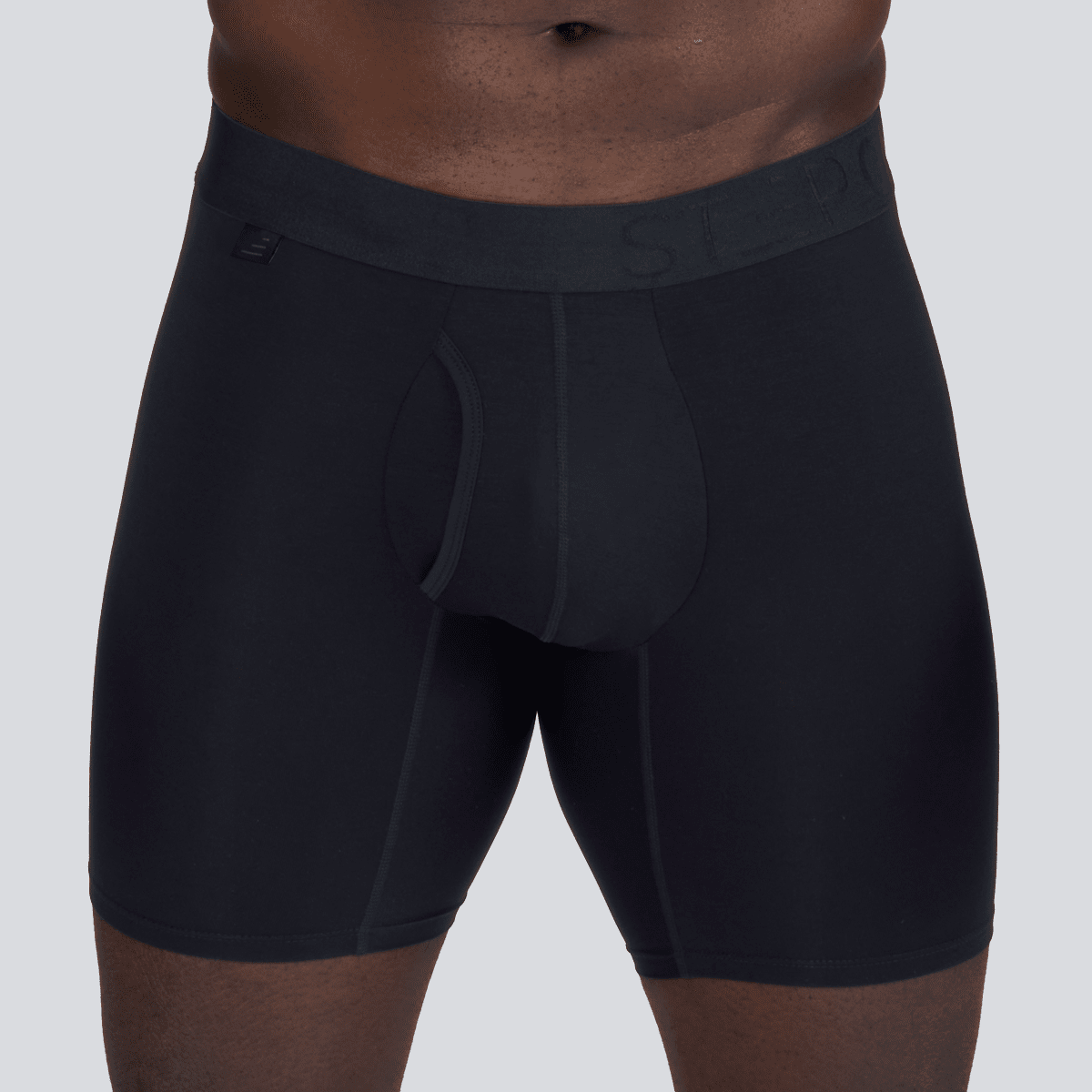 Boxer Brief Fly - Black Mambas - Bamboo Underwear