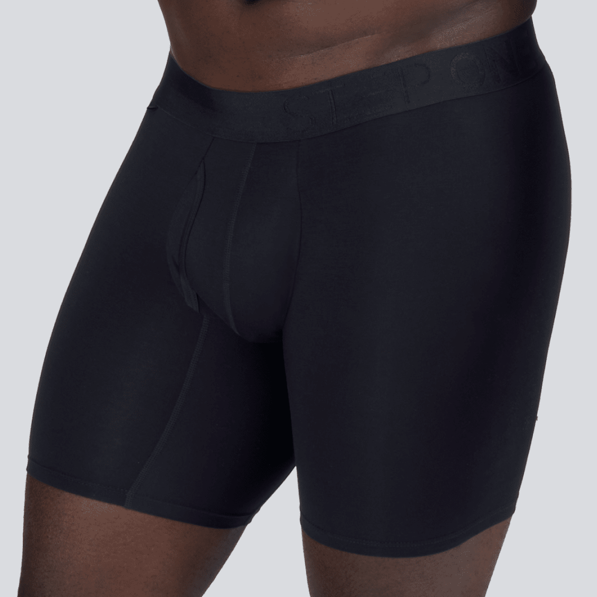 Boxer Brief Fly - Black Mambas - Bamboo Underwear