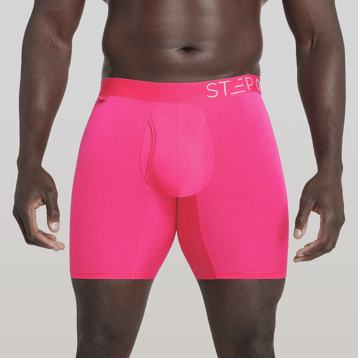 Boxer Brief Fly - Heart Racers - Bamboo Underwear - Model:Baba