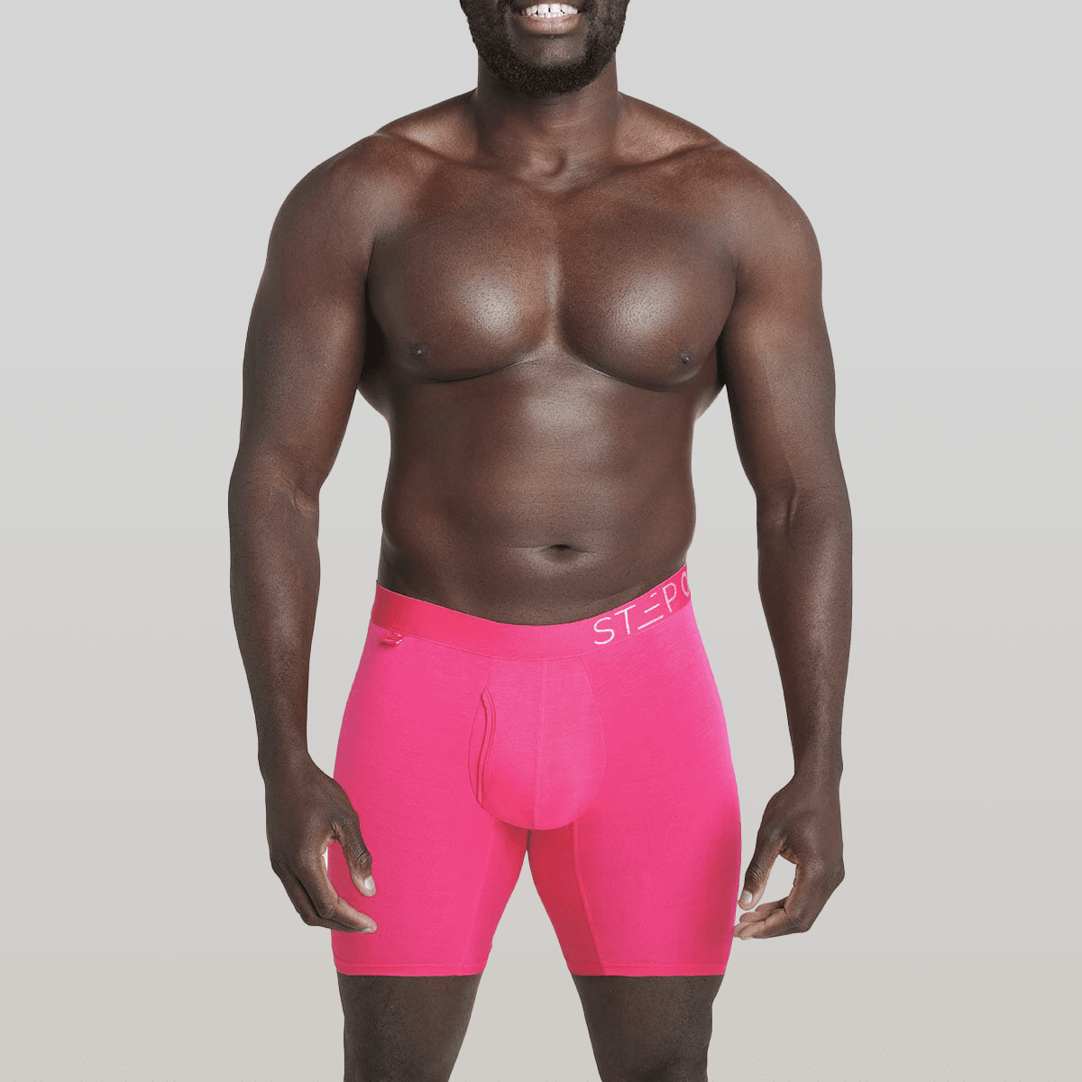 Boxer Brief Fly - Heart Racers - Bamboo Underwear - Model:Baba