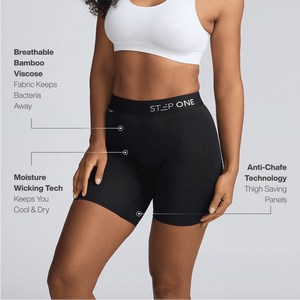 Women's Body Shorts - Tap Shoe - Bamboo Underwear