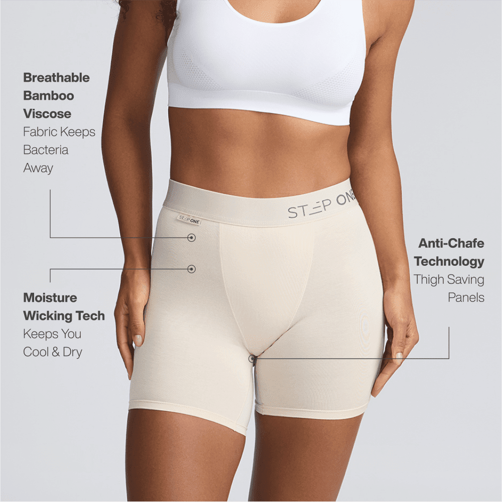 Women's Body Shorts - Butter Scotch - Bamboo Underwear