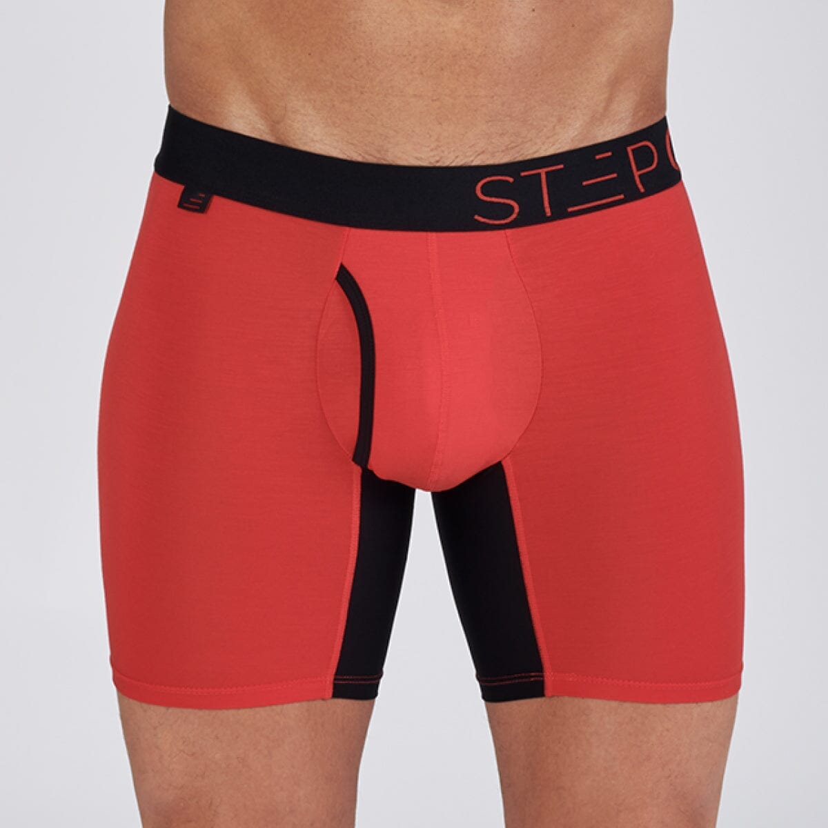 Boxer Brief Fly - Big Reds - Bamboo Underwear