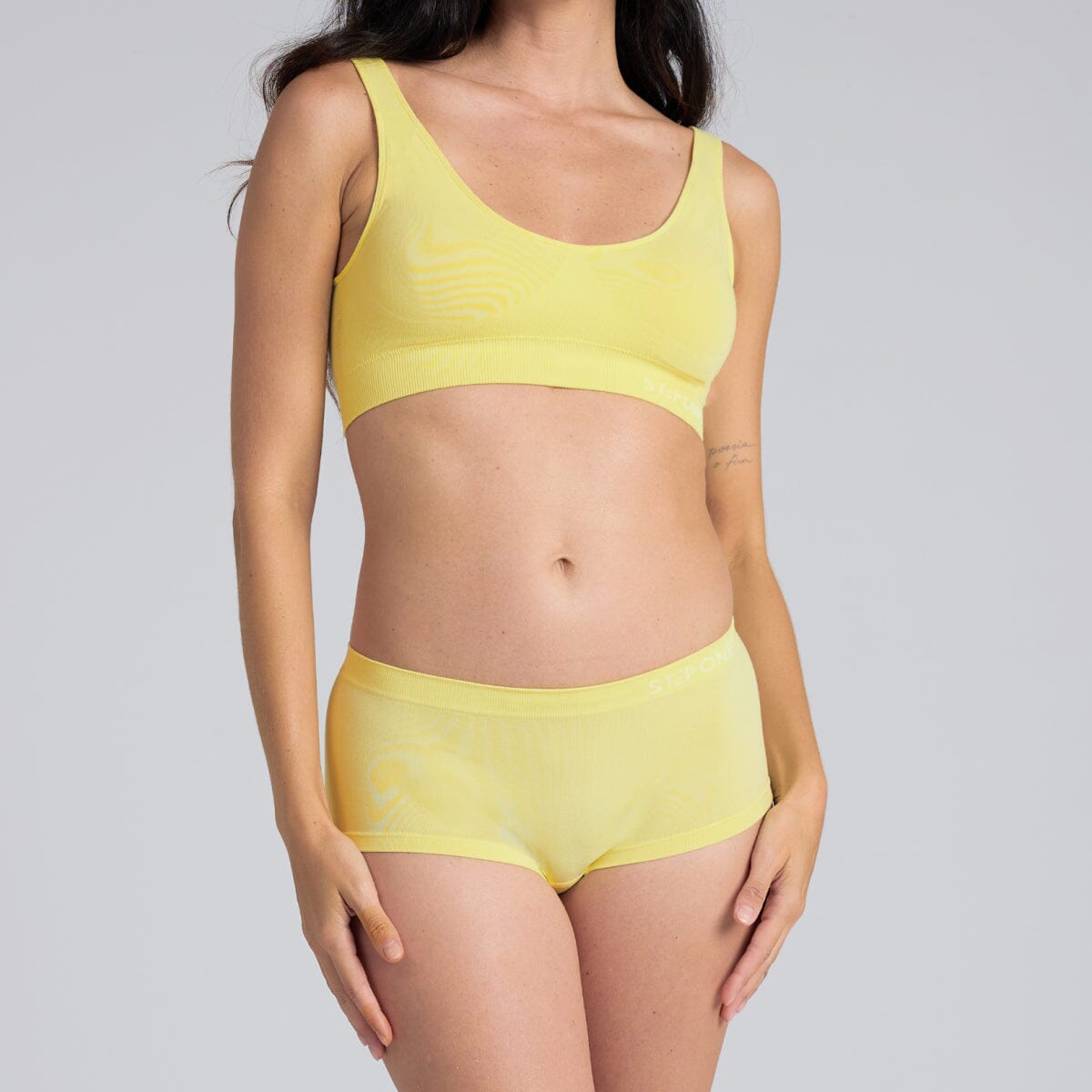 Women's SmoothFit Boyleg - Capri Yellow - Bamboo Underwear