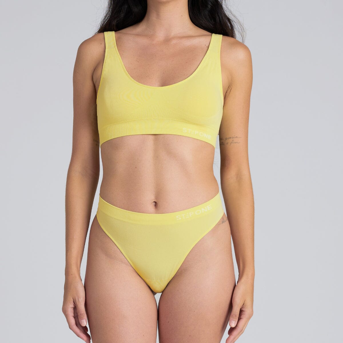 Women's SmoothFit Thong - Capri Yellow - Bamboo Underwear