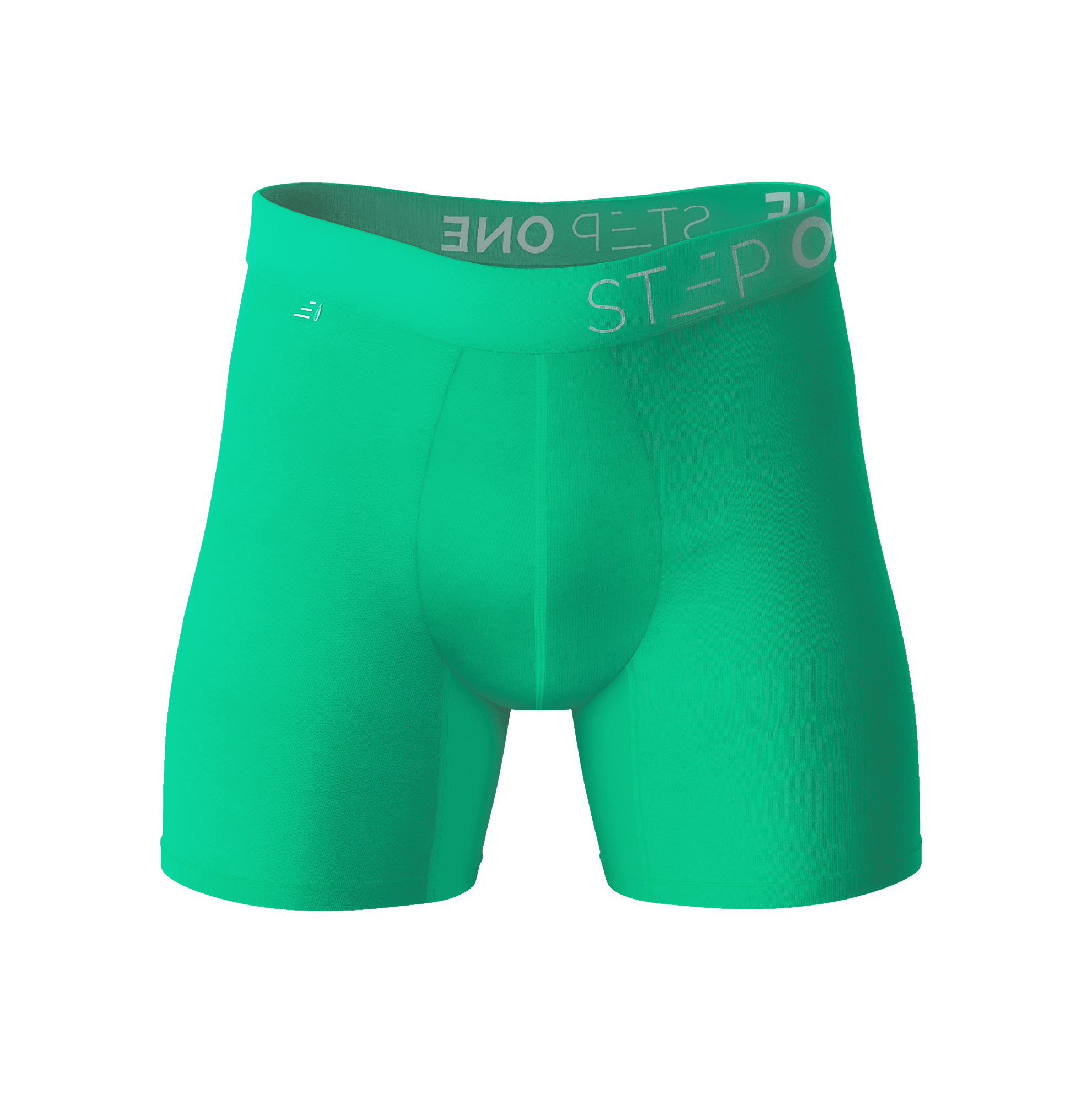 Step One Bamboo Boxer Briefs With Fly, Pack of 5, Smashed Avo at John Lewis  & Partners