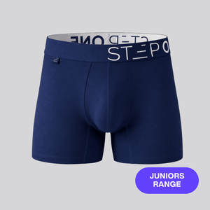Junior Trunk - Eclipse Blue - Bamboo Underwear