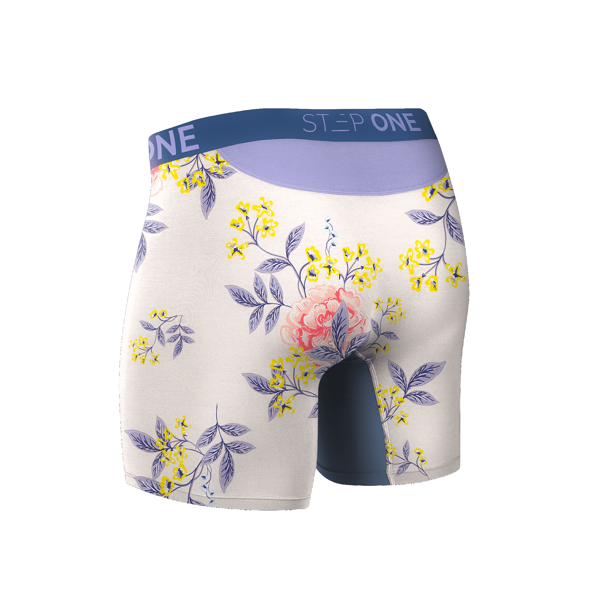 Boxer Brief Fly - Oriental Blossoms