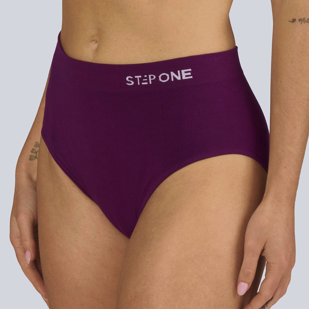 Women's SmoothFit Full Brief - Dark Purple - Bamboo Underwear