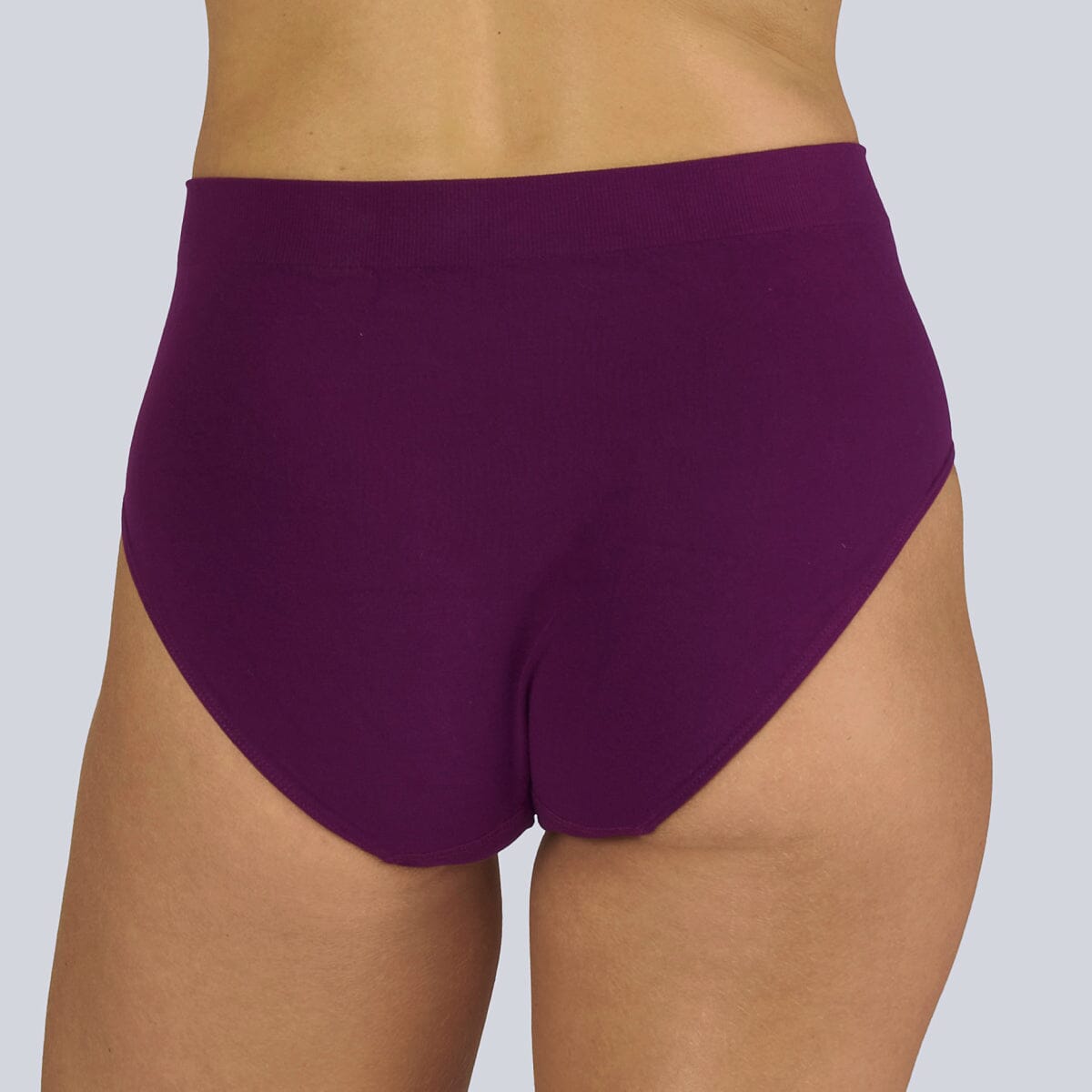 Women's SmoothFit Full Brief - Dark Purple - Bamboo Underwear
