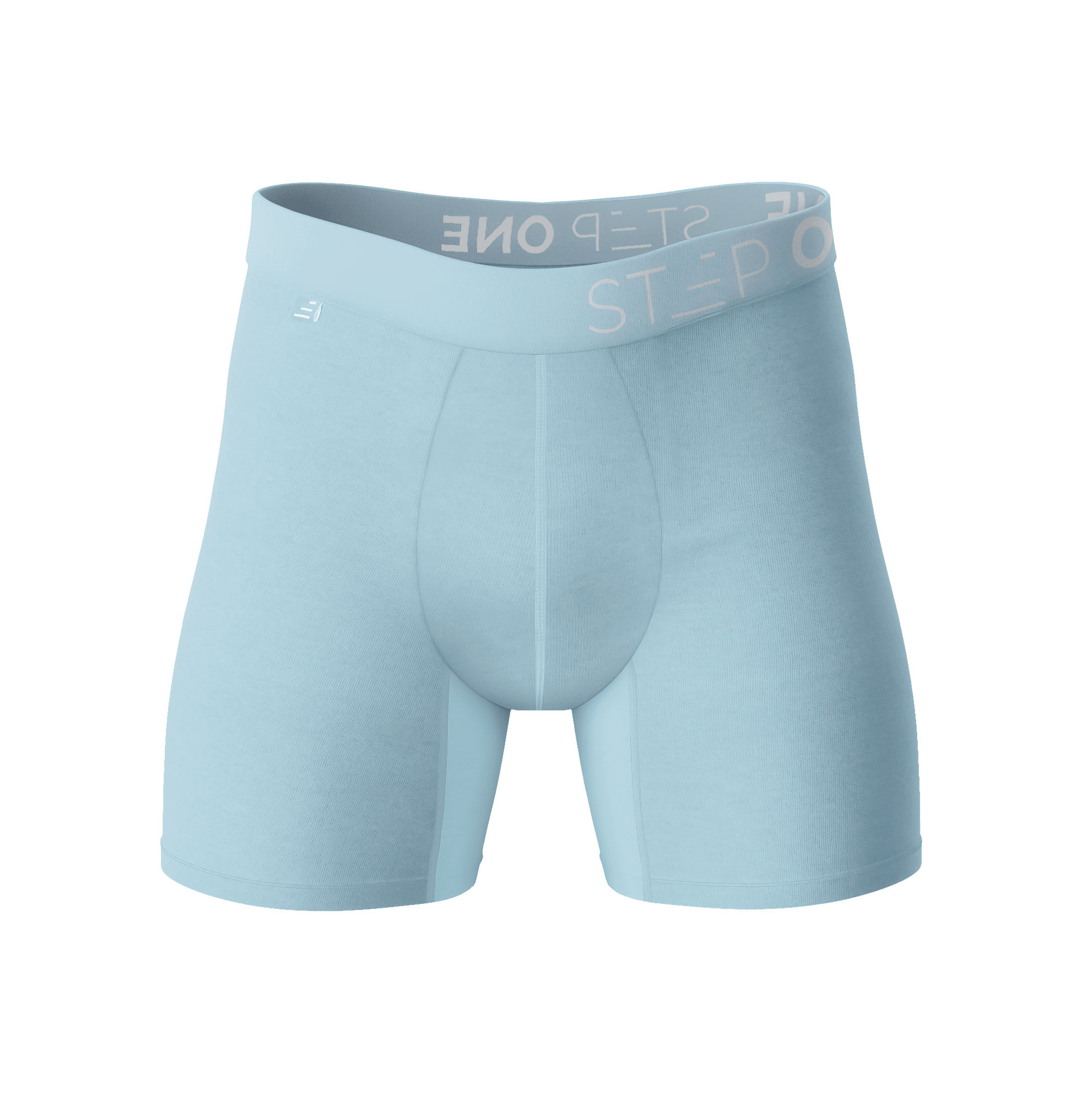 STEP ONE, Mens Bamboo Boxer Brief (Longer), Anti Chafe, Moisture Wicking  Under