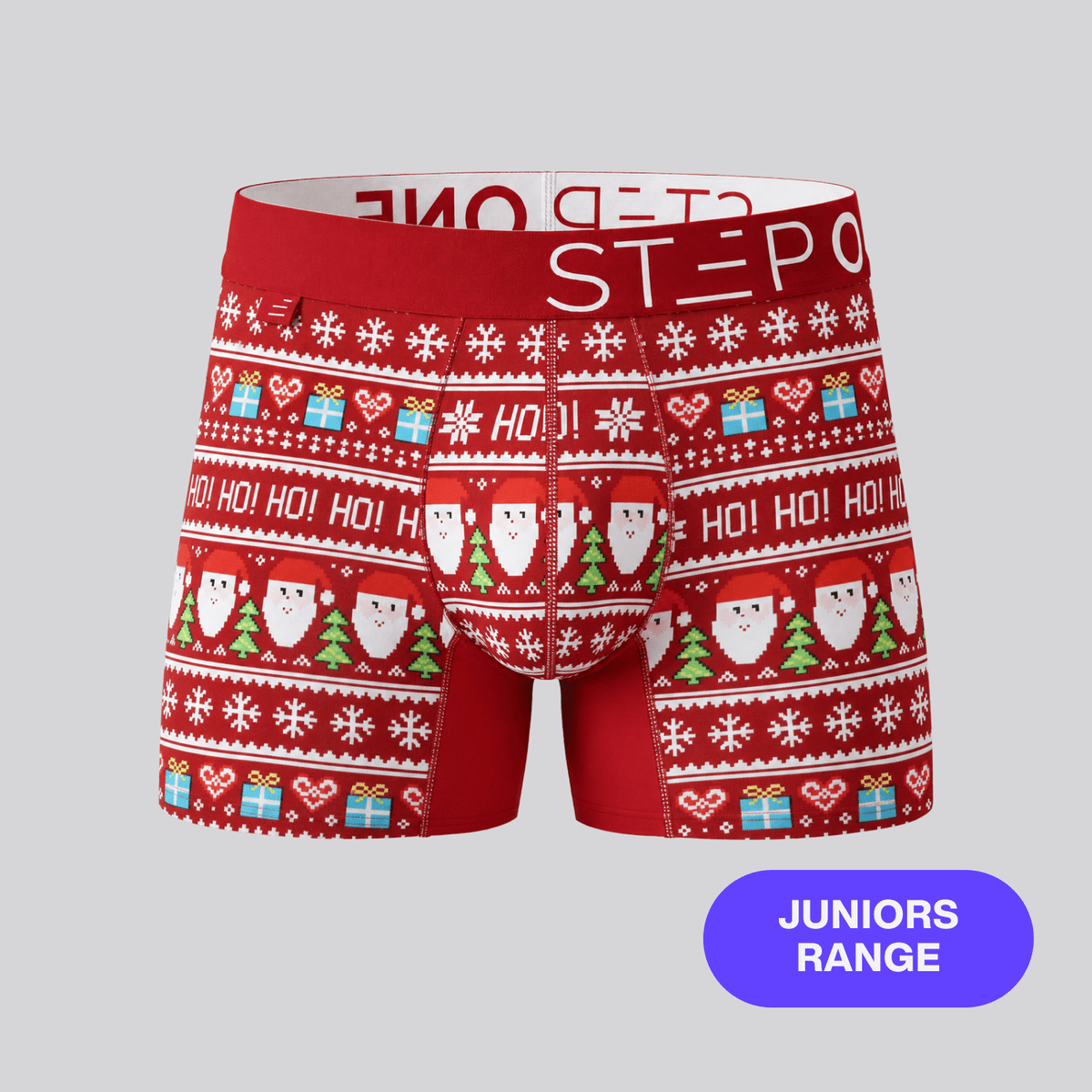 Junior Trunk - Jingle Balls - Bamboo Underwear