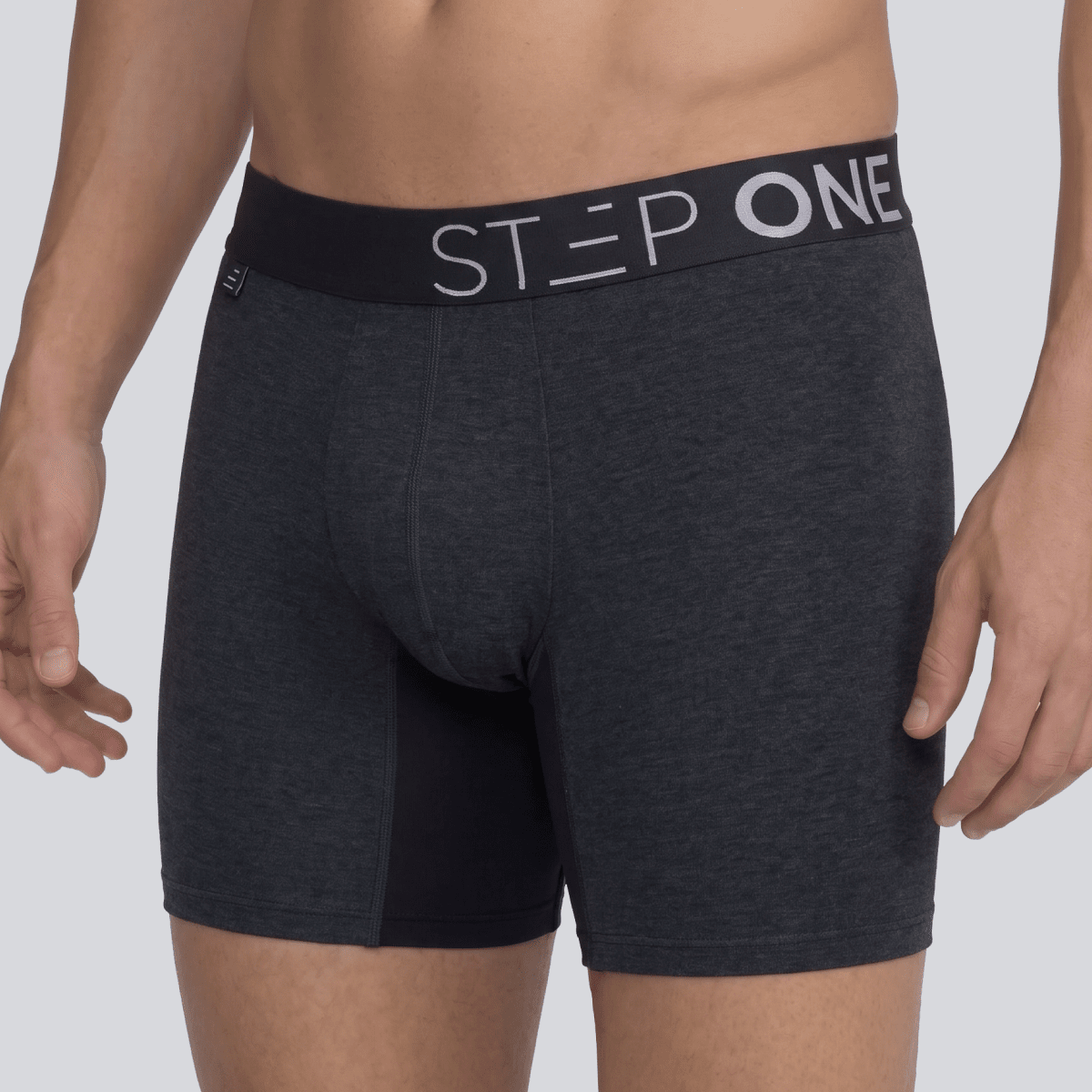 Boxer Brief - Stonewash Grey - Bamboo Underwear