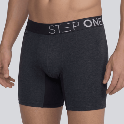 Boxer Brief - Stonewash Grey - Bamboo Underwear