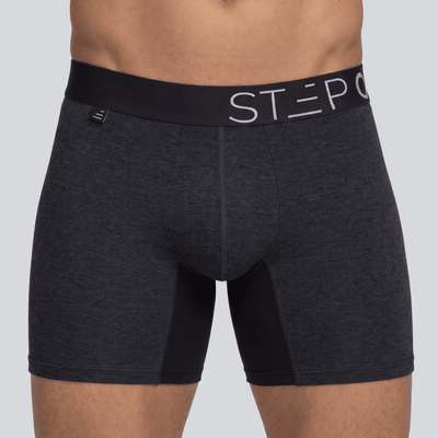 Boxer Brief - Stonewash Grey - Bamboo Underwear