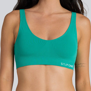 Women's SmoothFit Padded Bra - Mint Leaf - Bamboo Underwear