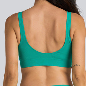 Women's SmoothFit Padded Bra - Mint Leaf - Bamboo Underwear