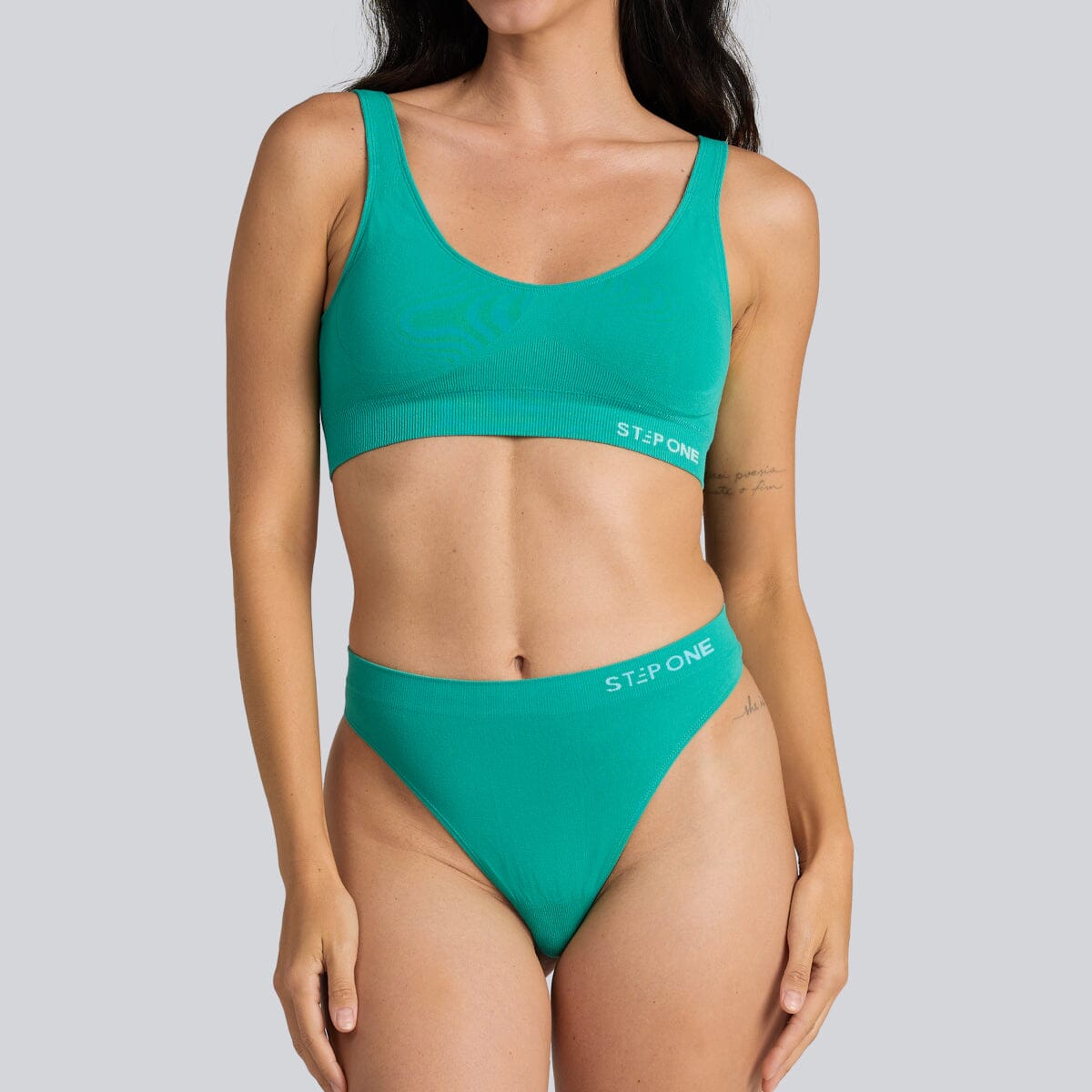Women's SmoothFit Padded Bra - Mint Leaf - Bamboo Underwear
