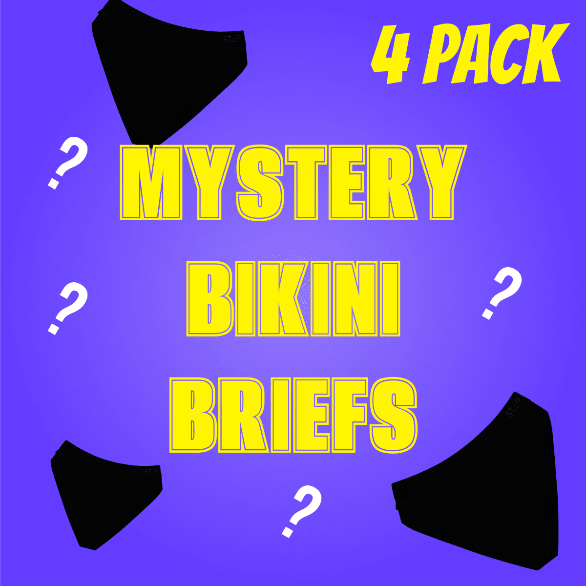 Bikini Brief - Mystery 4 Pack - Bamboo Underwear