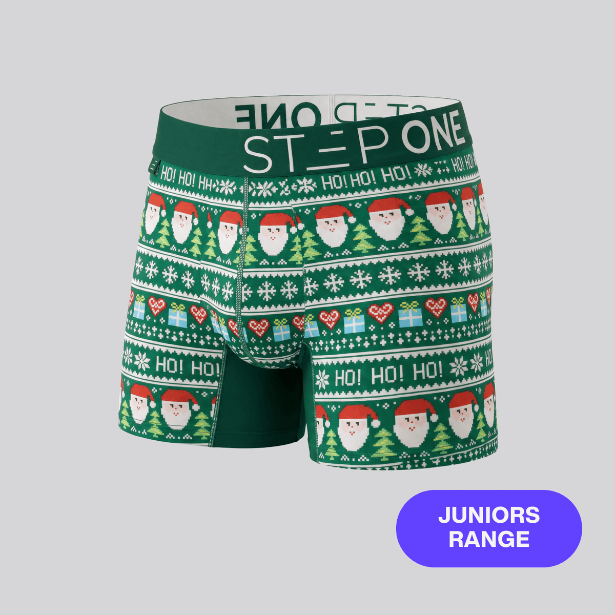 Junior Trunk - Mistle Toes - Bamboo Underwear