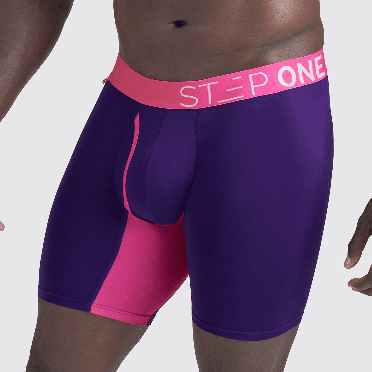 Boxer Brief Fly - Neon Strikes - Bamboo Underwear