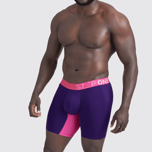 Boxer Brief - Neon Strikes - Bamboo Underwear