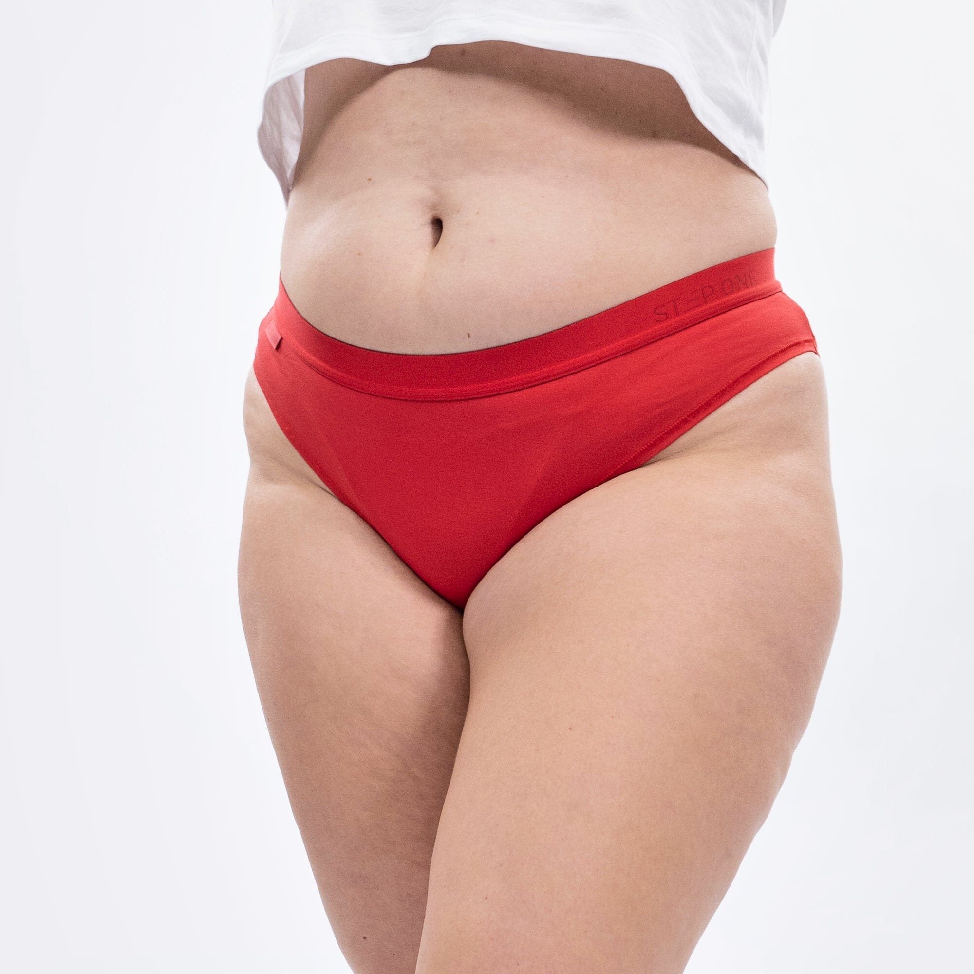 Women's Bikini Brief - Cherries - Model - #size_3XL