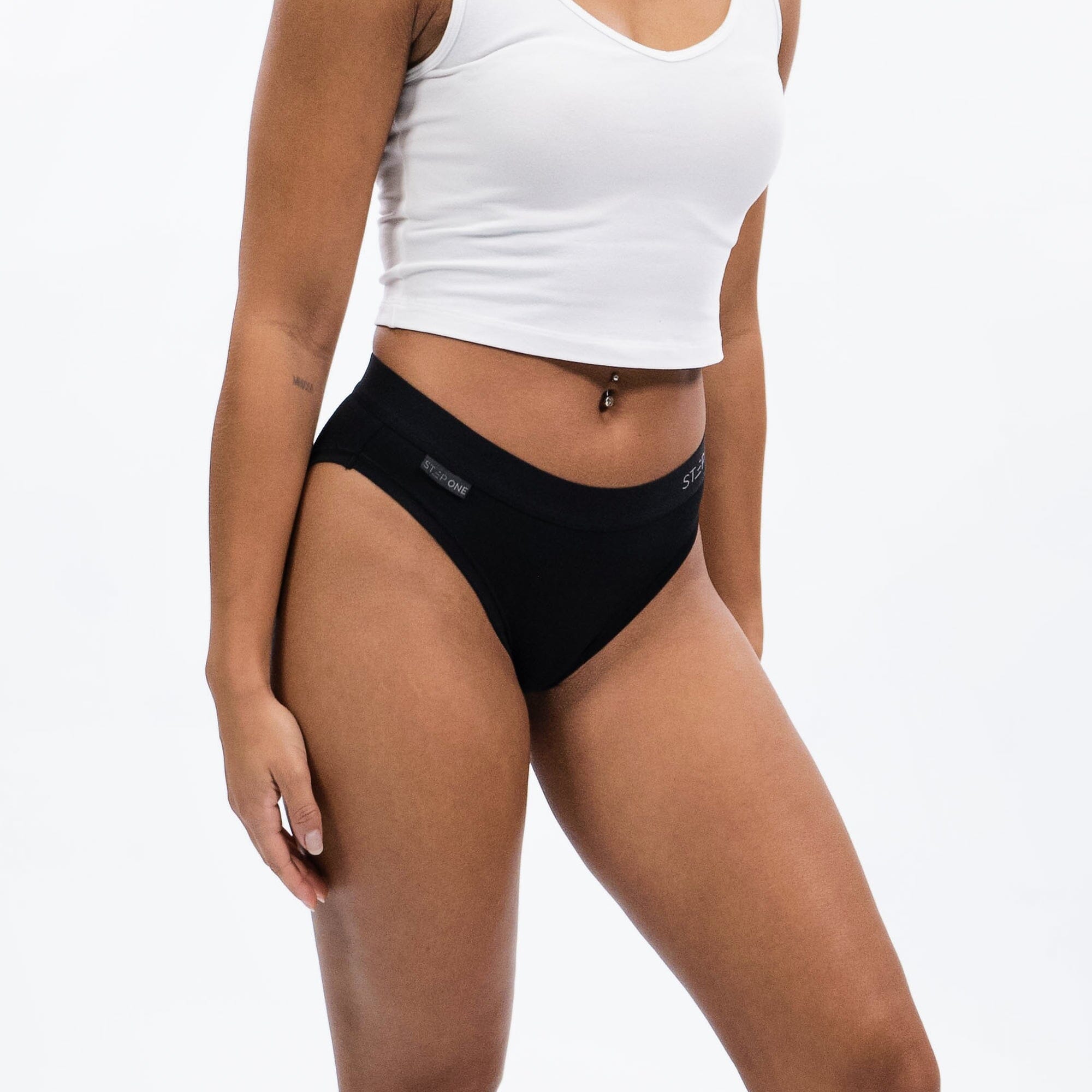 Women's Bikini Brief - Tap Shoe - Model - #size_Large