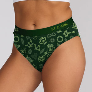 Women's Bikini Brief - Celtic Baddies - Bamboo Underwear