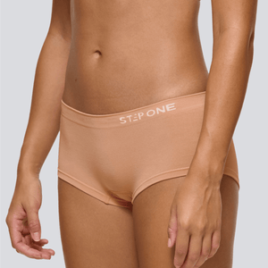 Women's SmoothFit Boyleg - Pink Beige - Bamboo Underwear