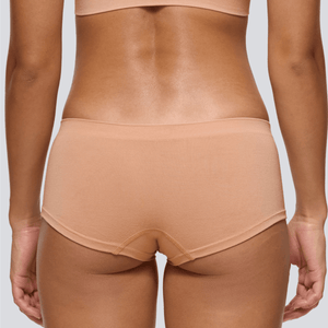 Women's SmoothFit Boyleg - Pink Beige - Bamboo Underwear