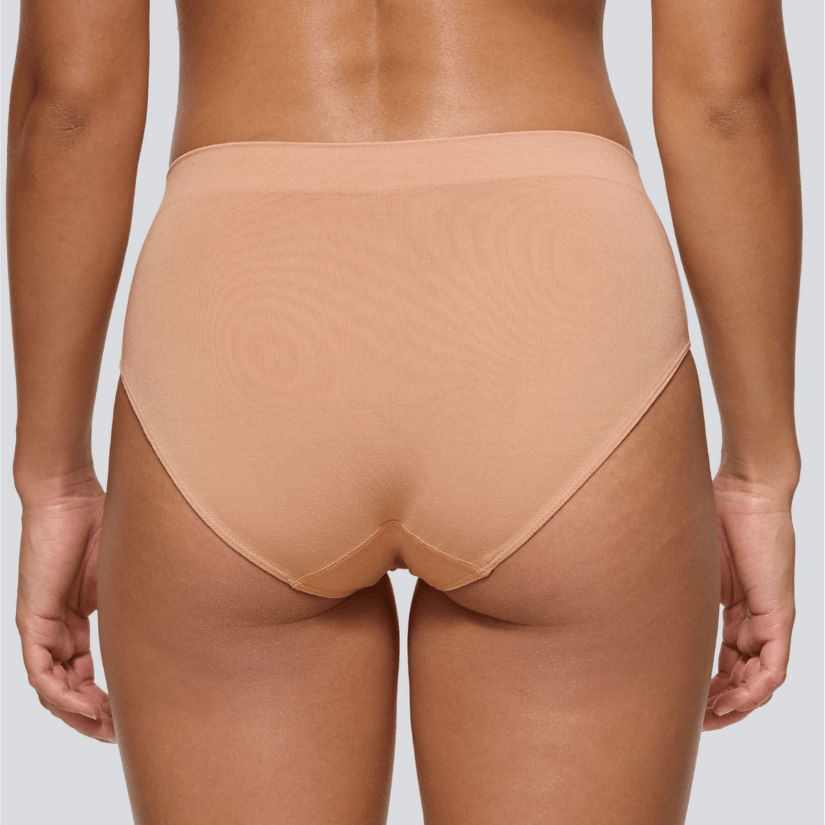 Women's SmoothFit Full Brief - Pink Beige - Bamboo Underwear