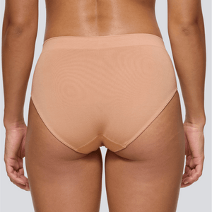 Women's SmoothFit Full Brief - Pink Beige - Bamboo Underwear