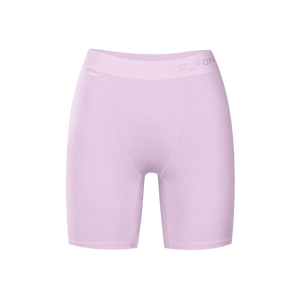 Women's Body Shorts - Lilac Snow - Bamboo Underwear